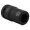 Dynamic 1" Drive Deep Socket, Black Phosphate, Tools 1-1/8" X 1" Drive, 6 Point Deep Length D025536 - alternate 6